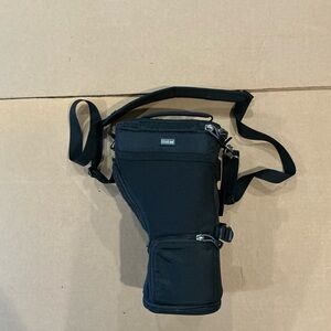 Black Crossbody Camera Holster Bag - Unbranded